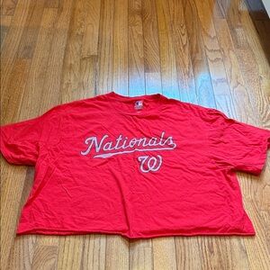 Washington Nationals Cutoff Tee